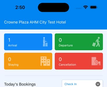 ChannelManager Dashboard - Check In Check out Reservations & Statistics
